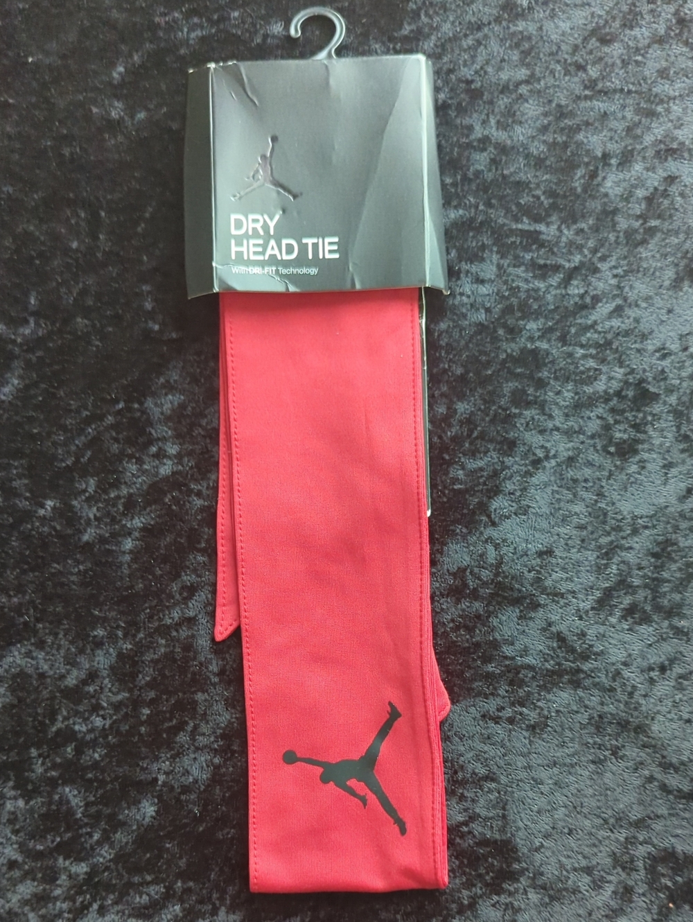 NWT Jordan Dri-FIT Head Tie Red Unisex Tie Headband Jumpman